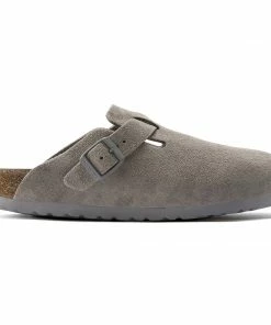 BIRKENSTOCK Boston Soft Footbed Suede