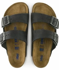 BIRKENSTOCK Arizona Nubuck Soft Footbed