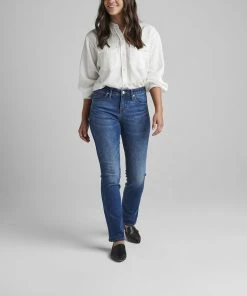 JAG Ruby Mid Rise Straight Leg Jeans