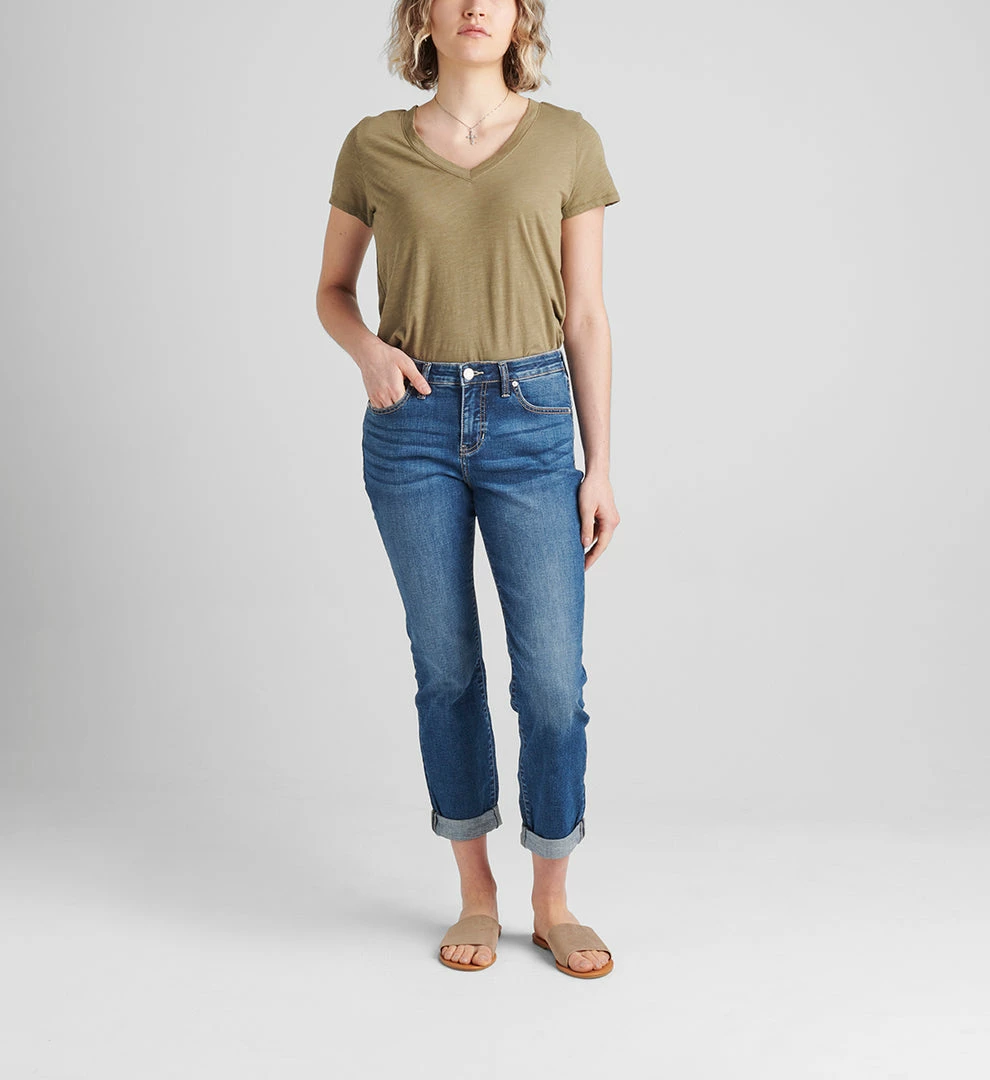 JAG Carter Mid Rise Girlfriend