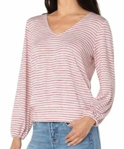 Liverpool Los Angeles Twist Back Long Sleeve Knit