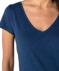 Liverpool Los Angeles Slim Fit V Neck Tee