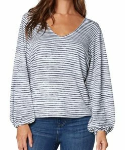 Liverpool Los Angeles Twist Back Long Sleeve Knit